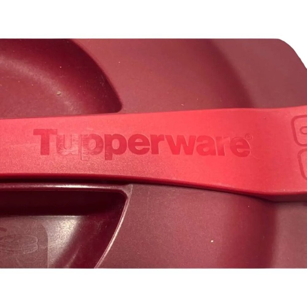 Tupperware Microwave Pressure Cooker RED - Picture 6 of 6